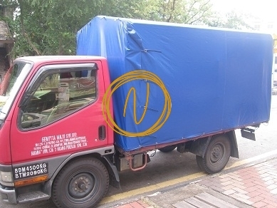 Lorry cover canvas protector PE PVC