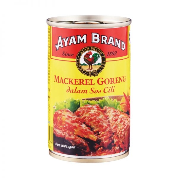 Ayam Brand Fried Mackerel in Chili Sauce