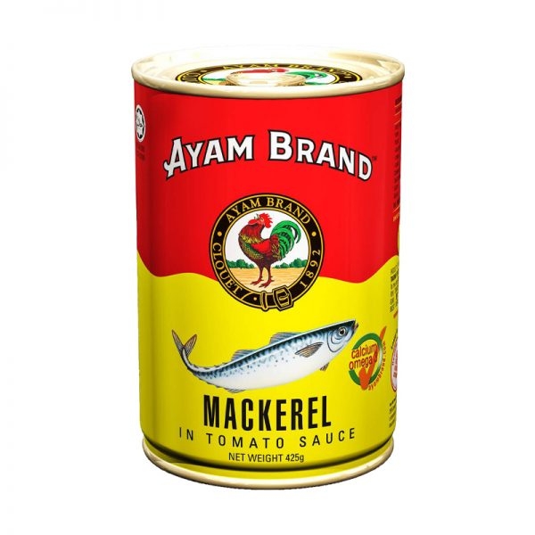 Ayam Brand Mackerel in Tomato Sauce