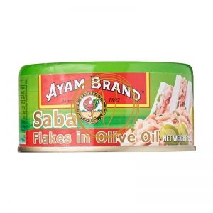 Ayam Brand Saba Flakes in Olive Oil
