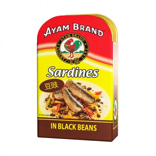 Ayam Brand Sardines - Black Beans