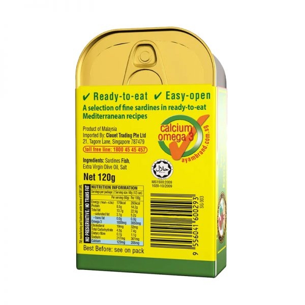 Ayam Brand Sardines - Extra Virgin Olive Oil