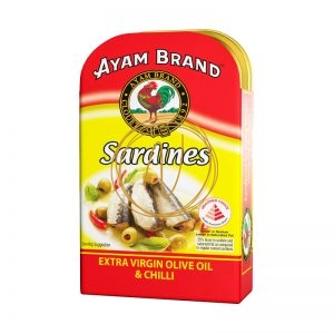 Ayam Brand Sardines - Extra Virgin Olive Oil & Chili