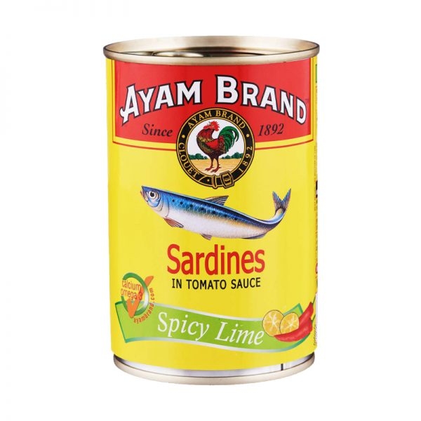 Ayam Brand Sardines in Tomato Sauce - Spicy Lime