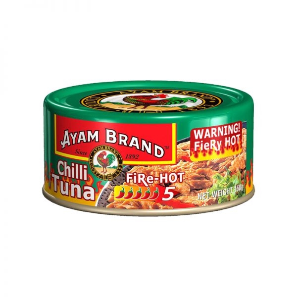 Ayam Brand Tasty Tuna - Fire Hot Chili (Spiciness Level 5)