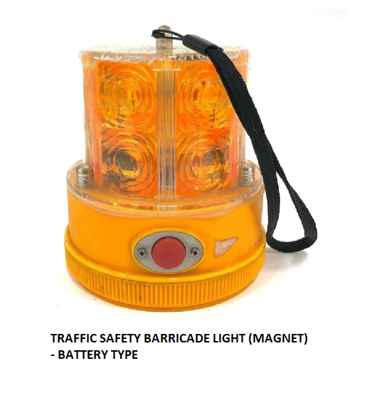 barricade light battery