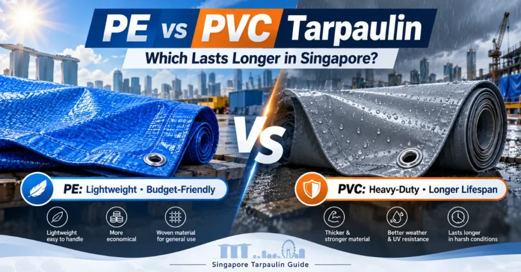 PE vs PVC Tarpaulin_ Which Lasts Longer in Singapore